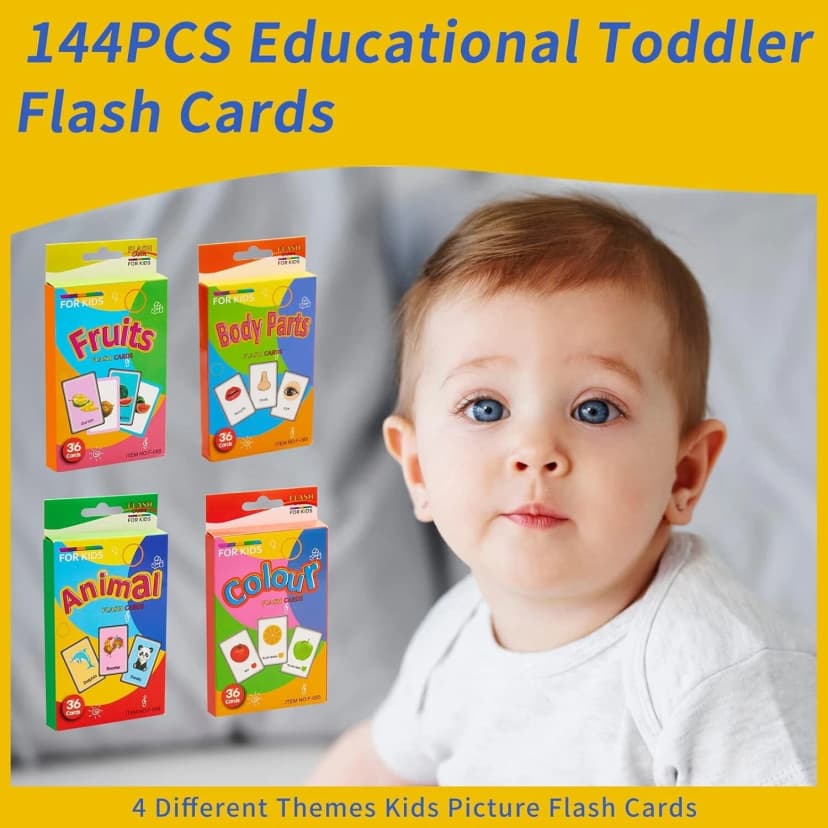 Animal and Nature Learning Flash Cards